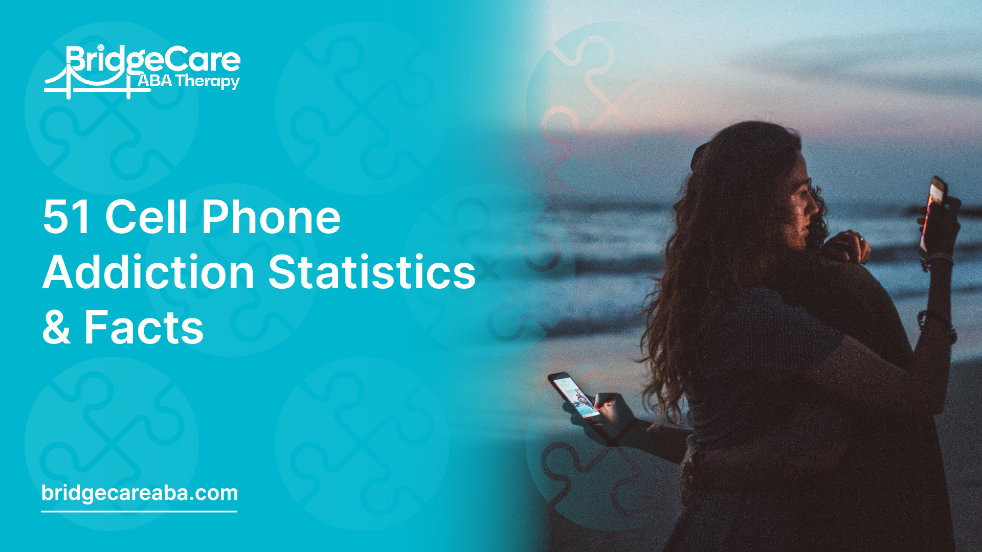 Image showcasing 51 Cell Phone Addiction Statistics & Facts